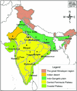 Geographical regions of India