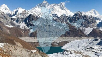 The Northern Mountains Himalayas
