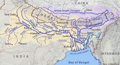 Indian Drainage System Features and Patterns