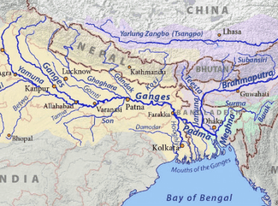 Indian Drainage System Features and Patterns