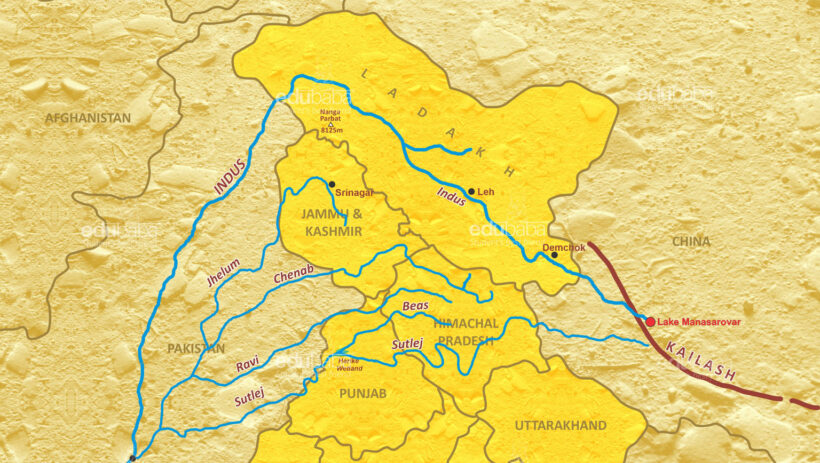 River System of India - Indus River System