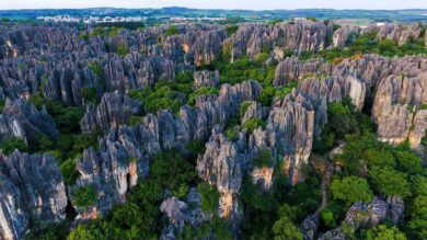 Karst Topography - Limestone & Chalk