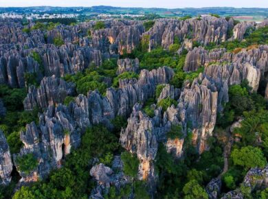 Karst Topography - Limestone & Chalk