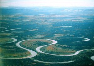 oxbow lake formation