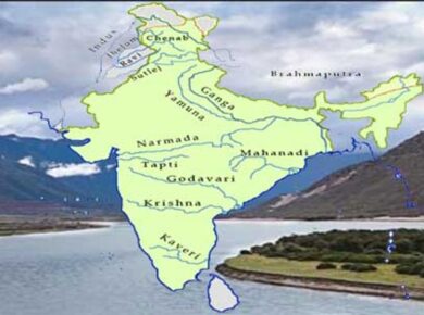 Major Rivers in India