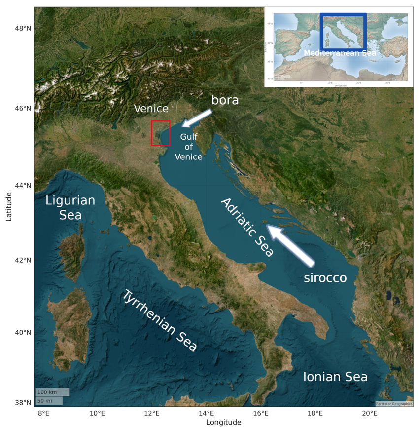 Sirroco in Adriatic & Aegean Sea