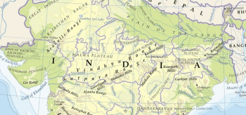 mountain ranges in india