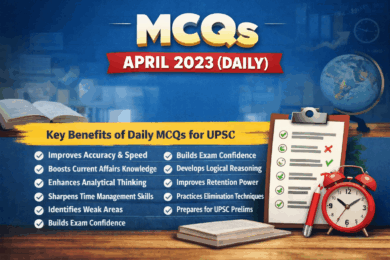 Dhyeya IAS MCQs April 2023
