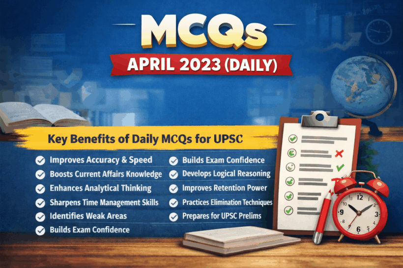 Dhyeya IAS MCQs April 2023
