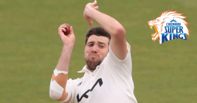 Who is Jamie Overton and Debuts for CSK
