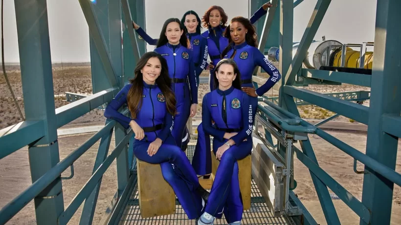 Katy Perry Joins All-Women Crew on Blue Origin Rocket Launch