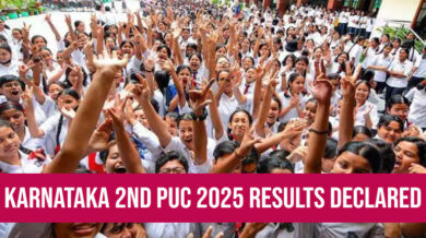 Karnataka 2nd PUC Result 2025 Declared