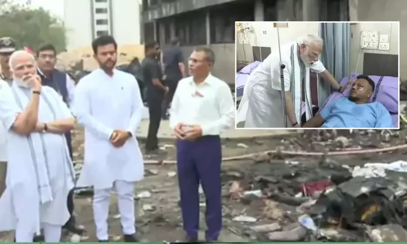 Air India Ahmedabad Crash rescue operation underway near wreckage of Boeing 787 aircraft after tragic accident killing 241 people
