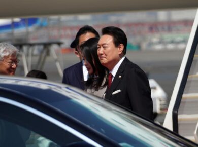 South Korea's President Lee Jae-myung pledges to enhance US-Japan relations and seek diplomatic engagement with North Korea, aiming for regional stability and economic growth.