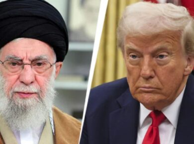 Missile streaks over Tehran in the Israel-Iran conflict on June 18, 2025