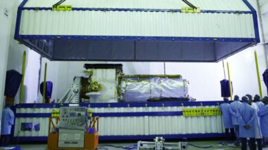 NASA-ISRO NISAR Mission satellite at Sriharikota