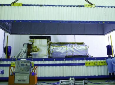 NASA-ISRO NISAR Mission satellite at Sriharikota