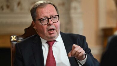 Russian Ambassador Andrei Kelin accuses the UK of aiding Ukraine's drone attack on Russian airbases, warning of potential escalation towards World War III.