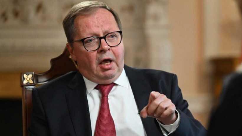 Russian Ambassador Andrei Kelin accuses the UK of aiding Ukraine's drone attack on Russian airbases, warning of potential escalation towards World War III.