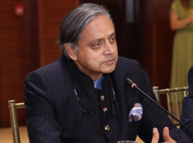 During a diplomatic visit to the U.S., Shashi Tharoor cited Hillary Clinton's 'vipers in the backyard' warning to highlight Pakistan's support for terrorism, urging international scrutiny.