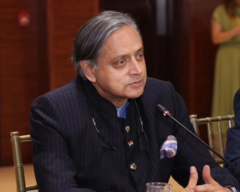 During a diplomatic visit to the U.S., Shashi Tharoor cited Hillary Clinton's 'vipers in the backyard' warning to highlight Pakistan's support for terrorism, urging international scrutiny.