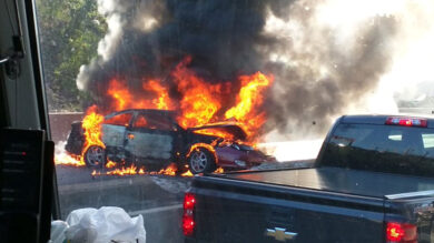 Car Fire Lincoln Tunnel – Major Rush Hour Delays & Injuries