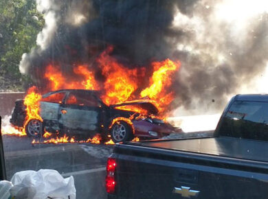 Car Fire Lincoln Tunnel – Major Rush Hour Delays & Injuries