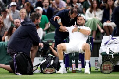 Wimbledon 2025 Grigor Dimitrov Injury Ends Brave Battle Against Sinner