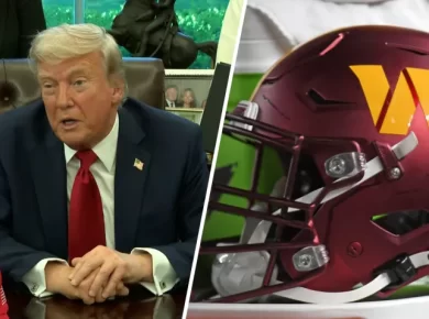 Trump Threatens Stadium Deal Over Washington Commanders Name, Demands 'Redskins' Return