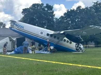 Small Skydiving Plane Crashes in New Jersey with 15 Aboard – No Fatalities Reported