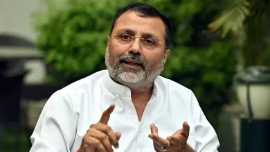 Nishikant Dubey reacts fiercely to Raj Thackeray’s Marathi-first rhetoric, calling it 'cheap politics' before BMC polls. Discover 5 explosive statements that sparked the 'Patak Patak Ke Maarenge' row.