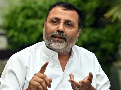 Nishikant Dubey reacts fiercely to Raj Thackeray’s Marathi-first rhetoric, calling it 'cheap politics' before BMC polls. Discover 5 explosive statements that sparked the 'Patak Patak Ke Maarenge' row.