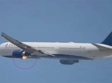 Delta Flight Emergency Landing at LAX After Engine Fire – Safety Investigation Underway