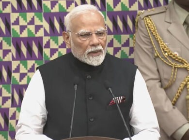 India has 2500 political parties, PM Modi revealed in Ghana Parliament, creating buzz and surprise among lawmakers. His statement highlighted the diversity, scale, and democratic strength of the world’s largest democracy.