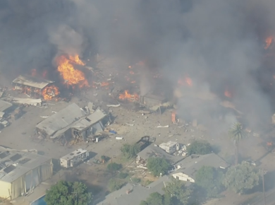 Esparto Fireworks Explosion: Massive Blasts Spark Wildfire and Evacuations in Yolo County