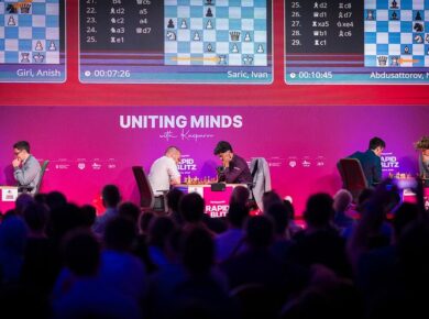 Magnus Carlsen defeated Gukesh using 'old-man chess' at the SuperUnited Blitz in Zagreb. Read how Carlsen's strategy and Gukesh's slump shocked fans and what Garry Kasparov had to say. Focus Keyword: Magnus Carlsen defeated Gukesh.