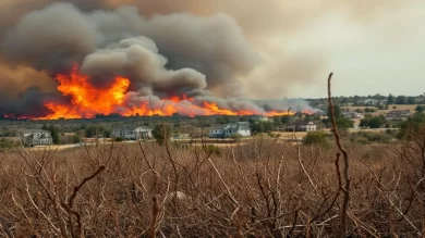 Euclid Fire Chino Hills Crews Make Progress Containing Blaze