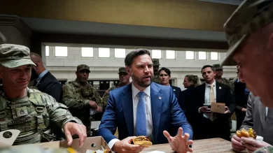 JD Vance Booed at Union Station Burger Event Amid National Guard Deployment Controversy