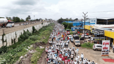 Kolhapur’s Massive Silent March Demands Mahadevi Elephant’s Return