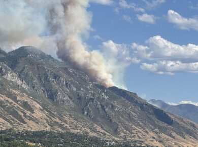 Massive Slate Canyon Fire in Provo: Wildfire Near Springville Prompts Emergency Response