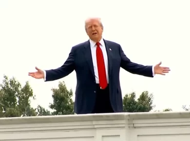 Rooftop Questions: Trump's Unlikely White House Walk and nuclear missiles