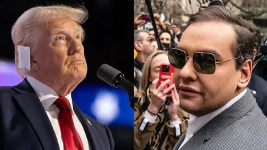 MTG Requests Trump Pardon George Santos Amid Prison Term