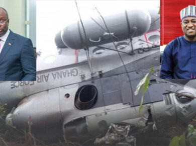 Ghana helicopter crash: Defence, Environment Ministers die in tragic military Z‑9 crash