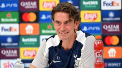 Thomas Frank Praises Tottenham Players After Narrow PSG Defeat in UEFA Super Cup