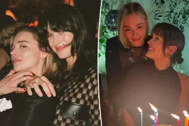 Chloë Grace Moretz Married Kate Harrison Over Labor Day Weekend in Blue Wedding Dress