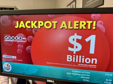 Powerball Lottery Live Drawing: Jackpot Winner & Location for $1.444 Billion Revealed