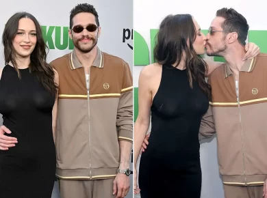 Pete Davidson Elsie Hewitt Kissing at Eagles-Rams Game Sparks Buzz About Baby & Romance