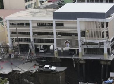 Bangkok Sinkhole Repair Subway Collapse Prompts Urgent Citywide Inspections