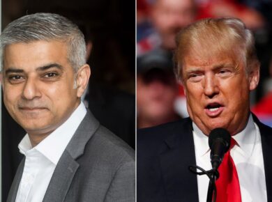 Trump Criticizes Sadiq Khan, Claims London Moving Toward Sharia Law