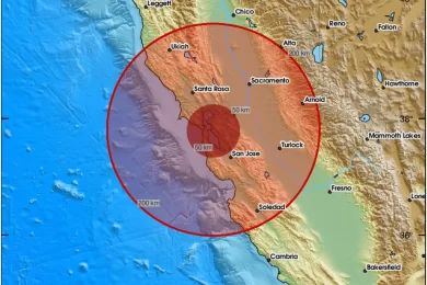 San Francisco Bay Area Earthquake Magnitude 4.3 Jolts Oakland & Berkeley Early Monday